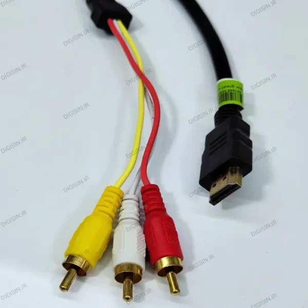 کابل اچ دی ام ای به ای وی TP-LINK TP-1.5M HDMI TO 3AV Cable